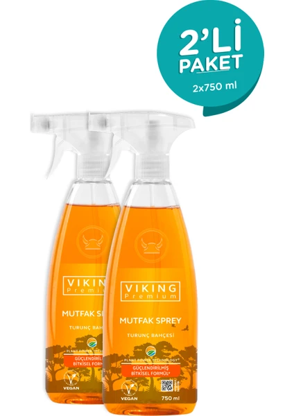 Viking Premium Mutfak Sprey Turunç Bahçesi - 2li